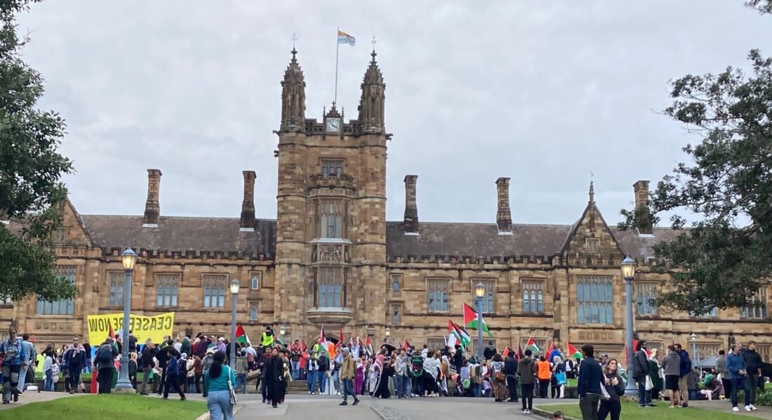 University of Sydney encampment
